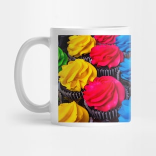 Bright Colored Cupcakes Mug